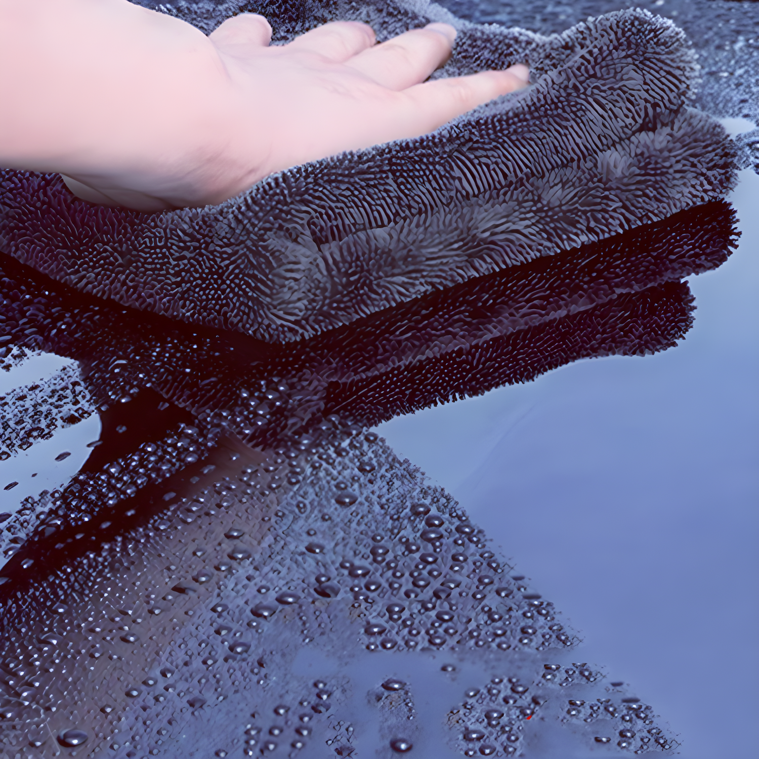 Panno in Microfibra Premium CrystalDry | Asciugamano Extra Assorbente per Auto, Finestre e Cucine