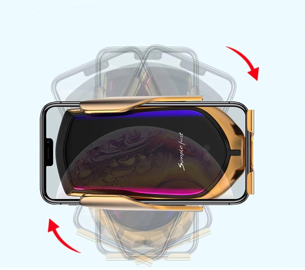 Supporto per Telefono Automatico con Caricatore Wireless – GripCharge