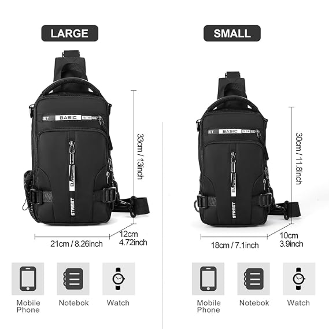 Zaino a Tracolla Compatto – UrbanLite