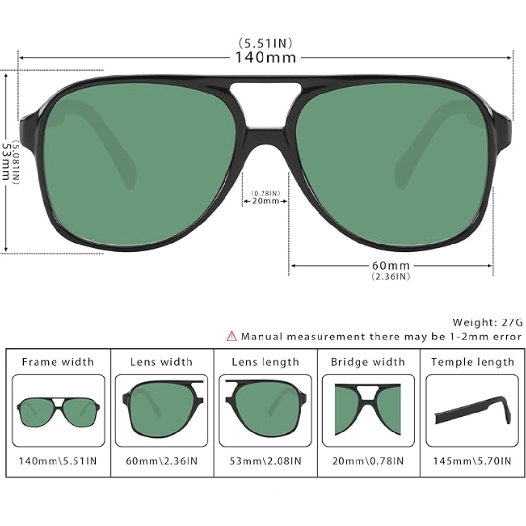 Occhiali da sole Aviatore Retro - Indy, Edizione Estate 2025
