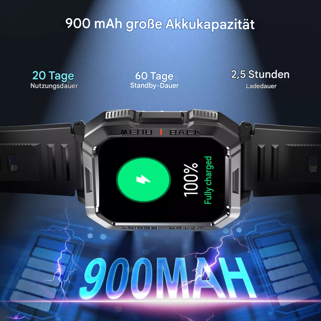 Smartwatch Robusto per Avventurieri - TrailMate