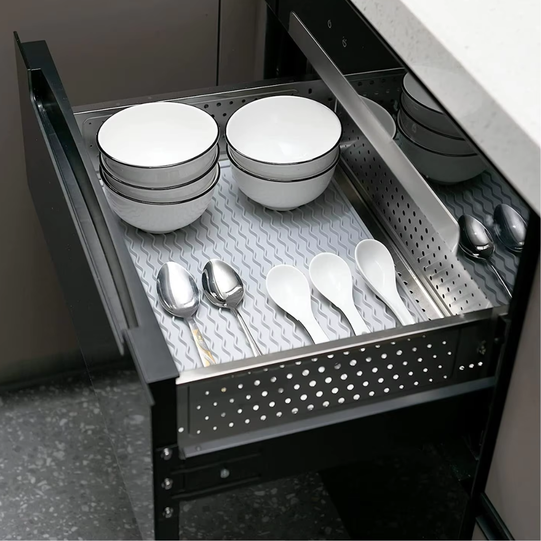 Tappetino da Asciugatura in Silicone Eco-Friendly - Versatile e Resistente al Calore