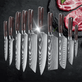 Conjunto de facas de chef de qualidade profissional e design elegante