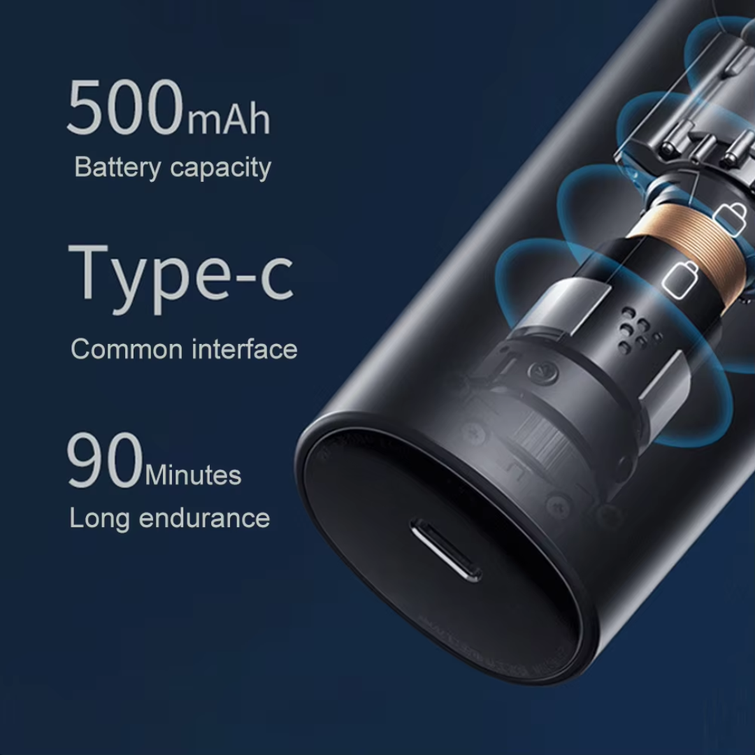 Rasatore Ricaricabile per Naso e Orecchie - Trattamento di Grooming Senza Dolore