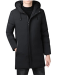 Moritz | Lungo Parka con Cappuccio e Corda Regolabile