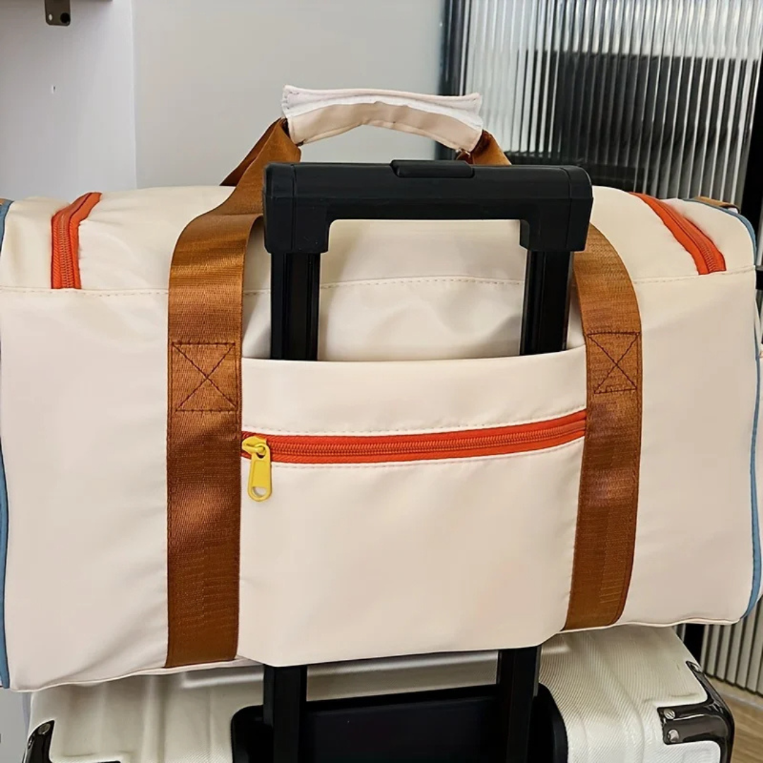 Borsa da Viaggio Leggera con Blocchi di Colore - FlexaBag