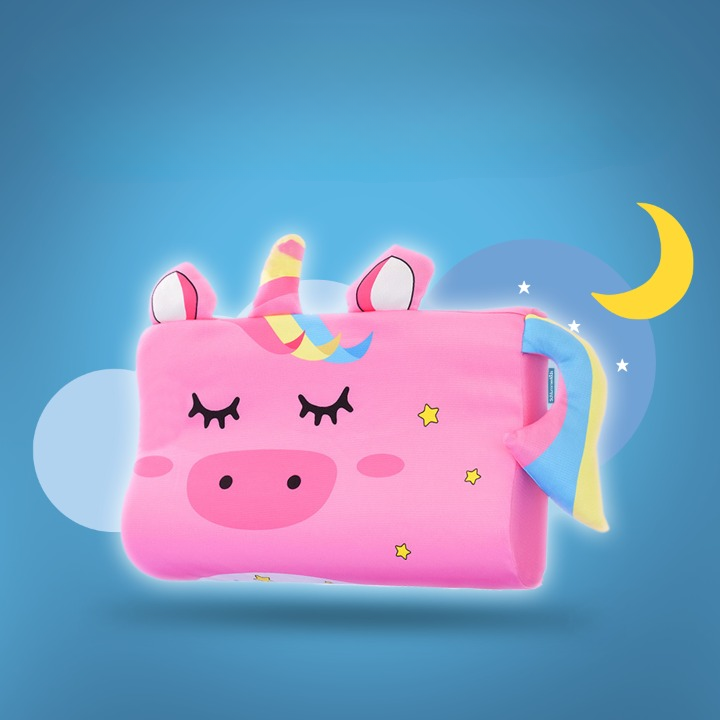 Cuscino per il Collo dei Bambini con Supporto Ergonomico – Selezione di Motivi Animali