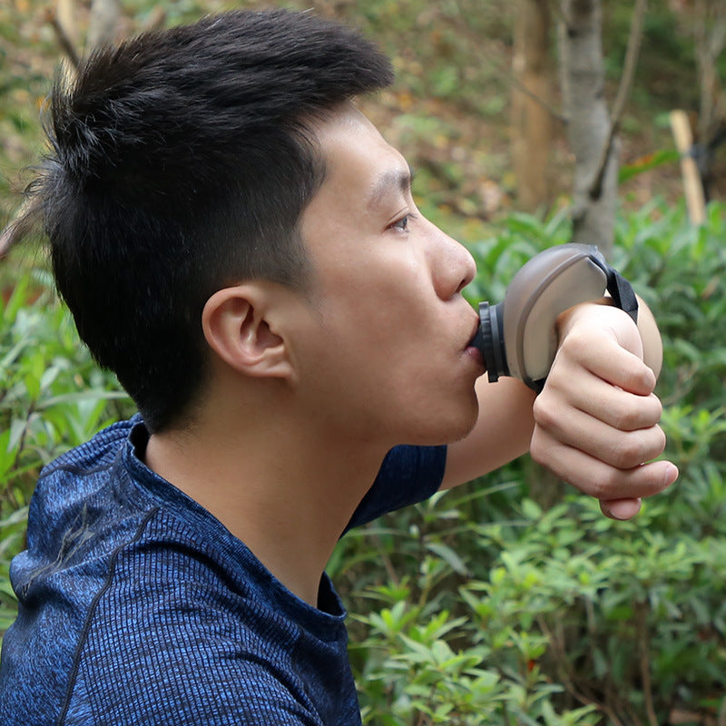 Bottiglia d'Acqua da Polso Compatta Regolabile - FlowBand