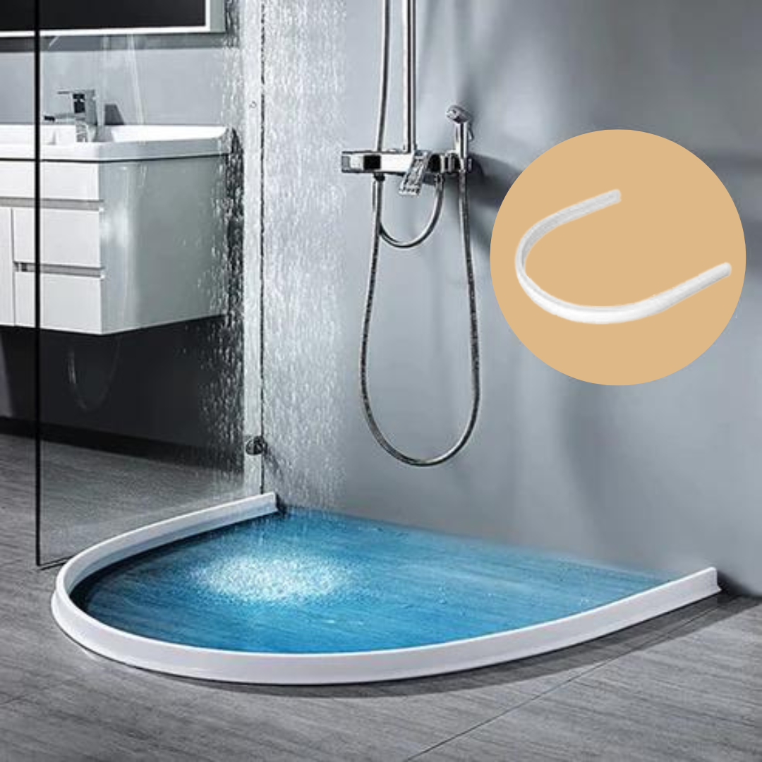 AquaBarrier Silicone Water Stopper | Striscia impermeabile premium per bagni e docce