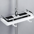 Regulável | Sem furos | Aço inoxidável | ShowerFlex
