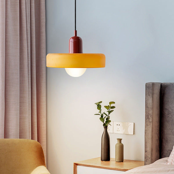 Lampada a Sospensione Colorata in Stile Bauhaus - StiloGlas