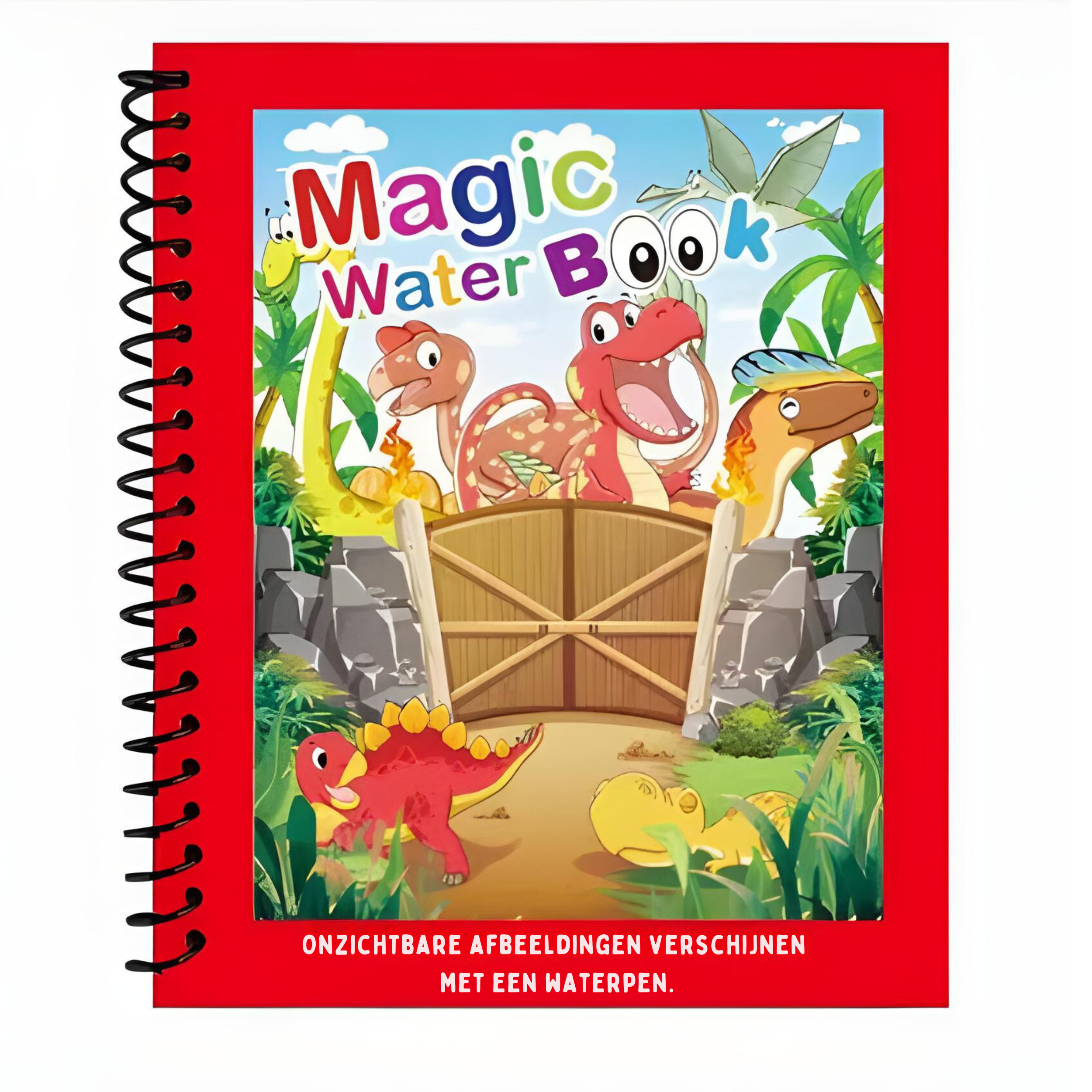 Set di Libri da Colorare con Acqua – Divertimento Magico di Pittura Senza Disordine (Set di 4)