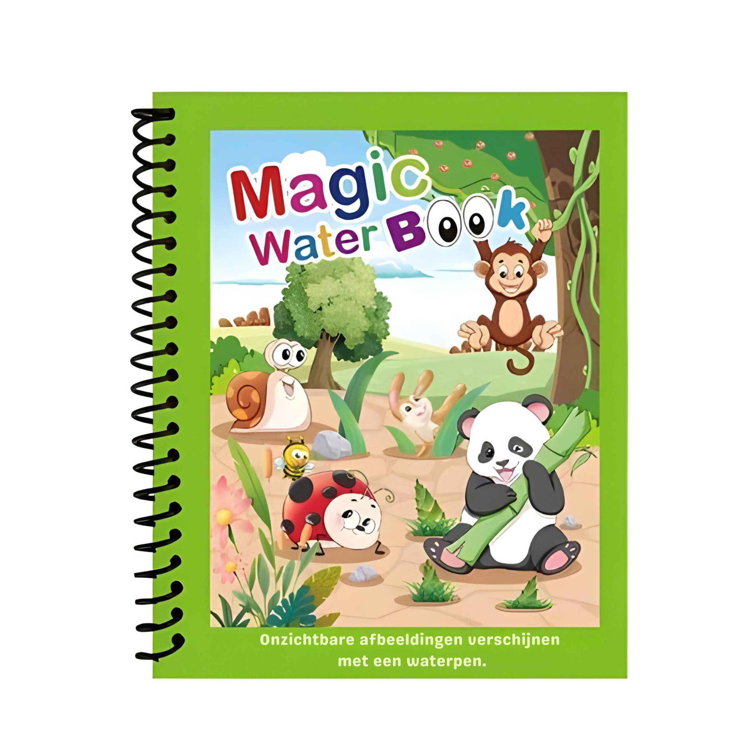 Set di Libri da Colorare con Acqua – Divertimento Magico di Pittura Senza Disordine (Set di 4)