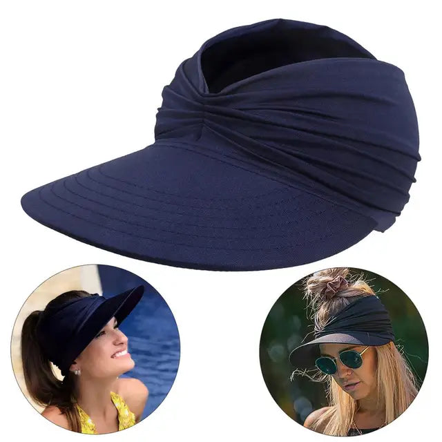 Cappello da Sole Pieghevole con Ampia Visiera e Protezione UV – Babes