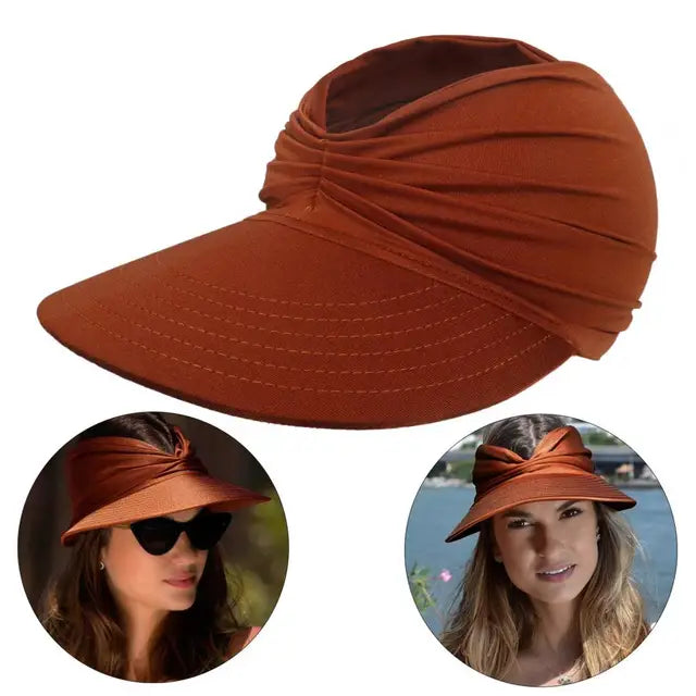 Cappello da Sole Pieghevole con Ampia Visiera e Protezione UV – Babes