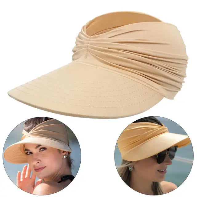 Cappello da Sole Pieghevole con Ampia Visiera e Protezione UV – Babes