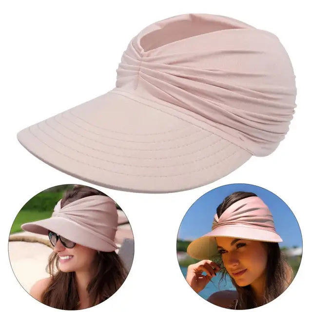 Cappello da Sole Pieghevole con Ampia Visiera e Protezione UV – Babes