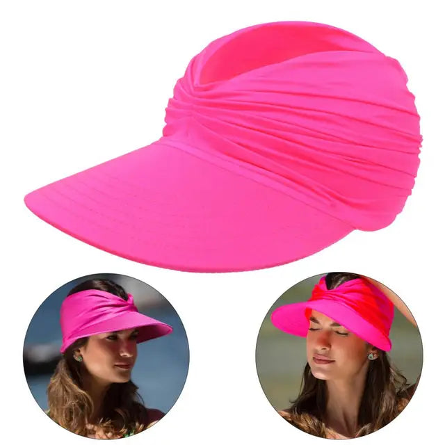 Cappello da Sole Pieghevole con Ampia Visiera e Protezione UV – Babes