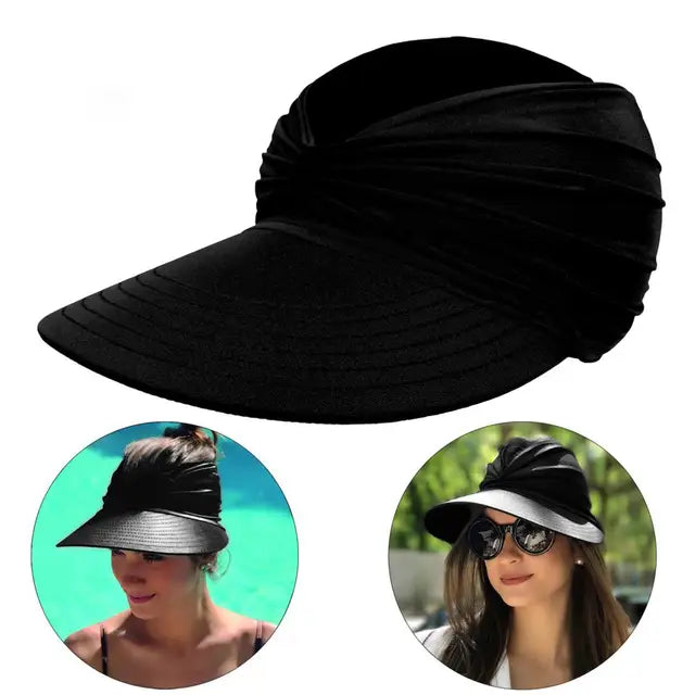 Cappello da Sole Pieghevole con Ampia Visiera e Protezione UV – Babes