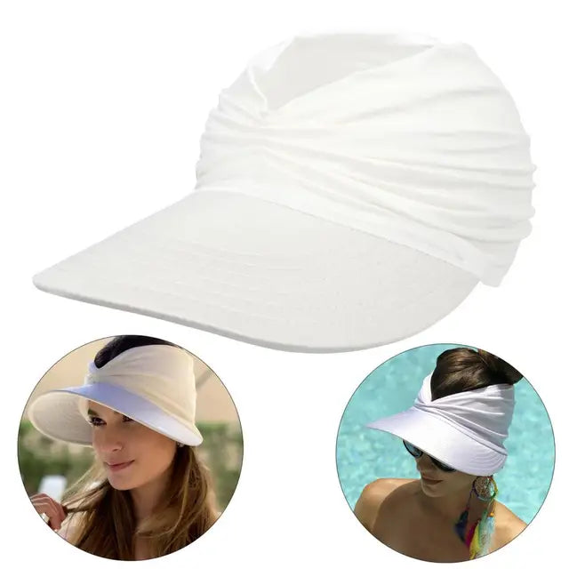 Cappello da Sole Pieghevole con Ampia Visiera e Protezione UV – Babes