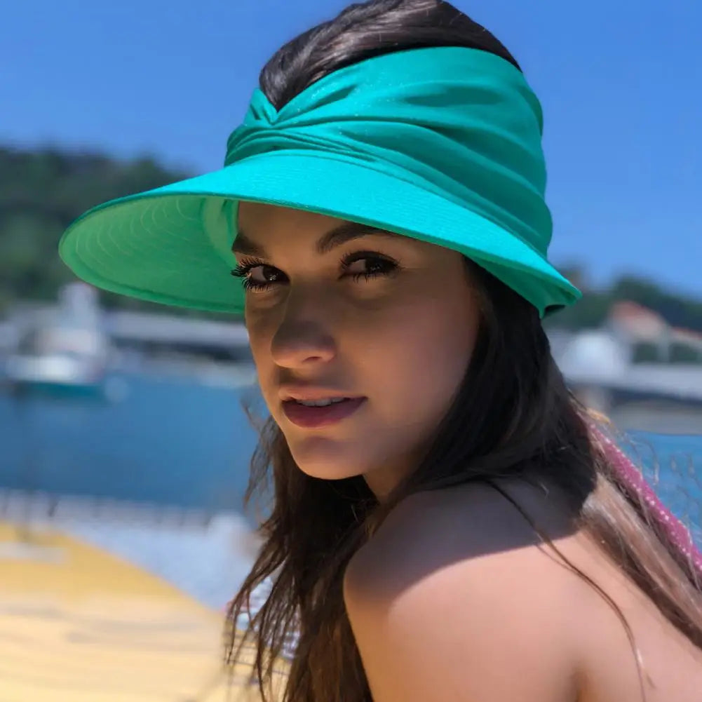 Cappello da Sole Pieghevole con Ampia Visiera e Protezione UV – Babes