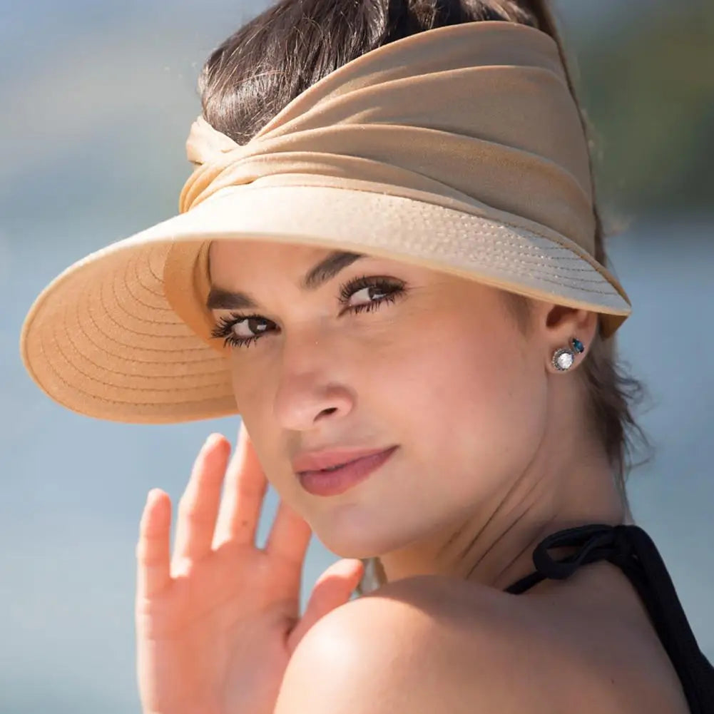 Cappello da Sole Pieghevole con Ampia Visiera e Protezione UV – Babes