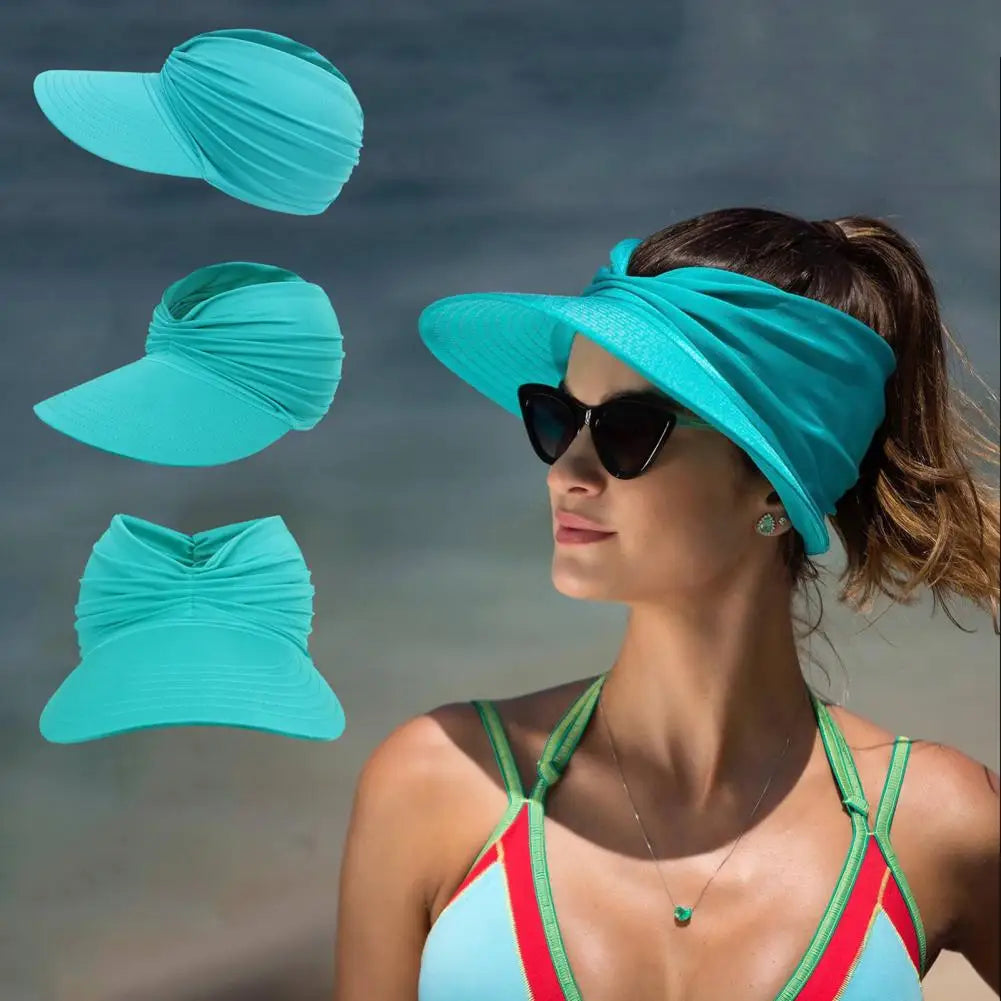 Cappello da Sole Pieghevole con Ampia Visiera e Protezione UV – Babes