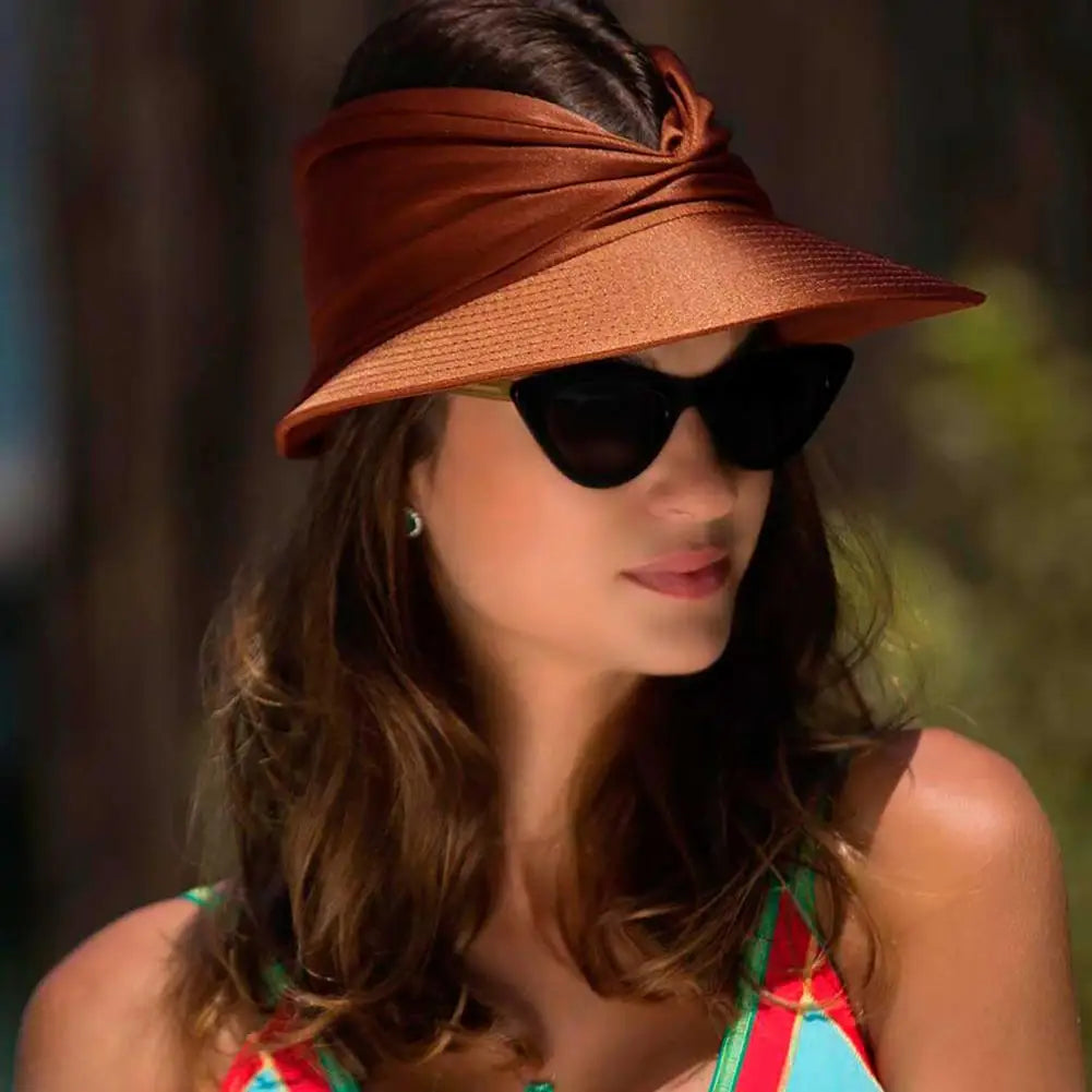 Cappello da Sole Pieghevole con Ampia Visiera e Protezione UV – Babes