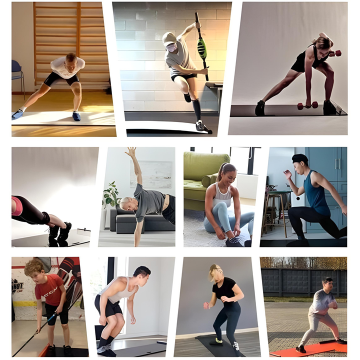 Piastra Scivolosa per Allenamento di Equilibrio e Forza - Nova