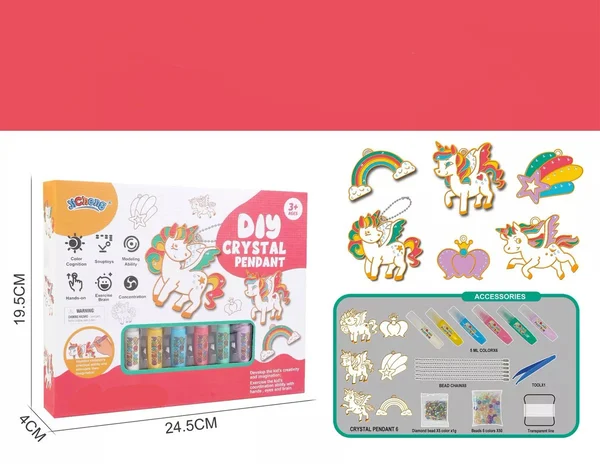 Set Creativo Fai-da-Te con Cristalli per Bambini – Compra 1, Ricevi 1 Gratuito
