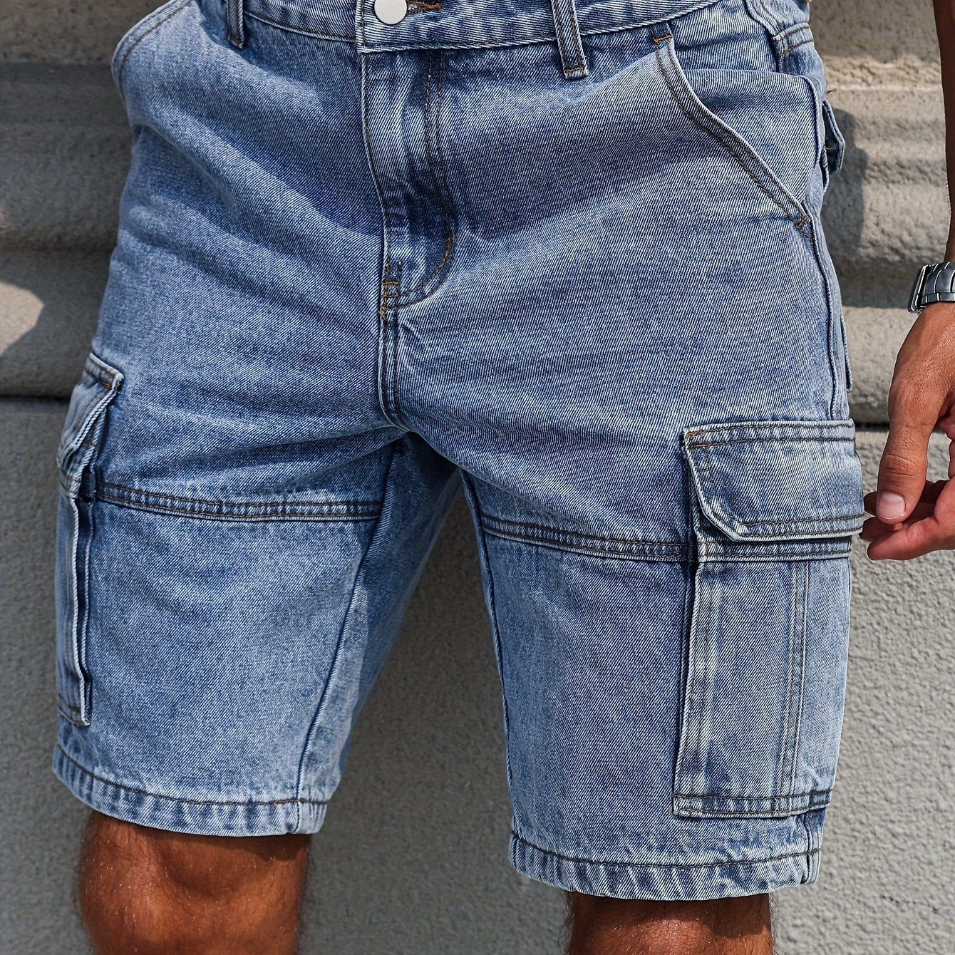 Shorts da Uomo in Denim Urbano – Comodi e Pratici