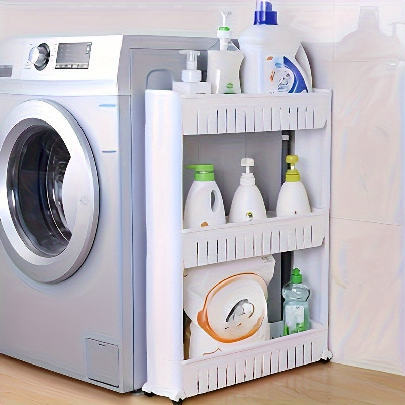 Carrello di Stoccaggio Piccolo – Pratico e Mobile per Cucina e Bagno