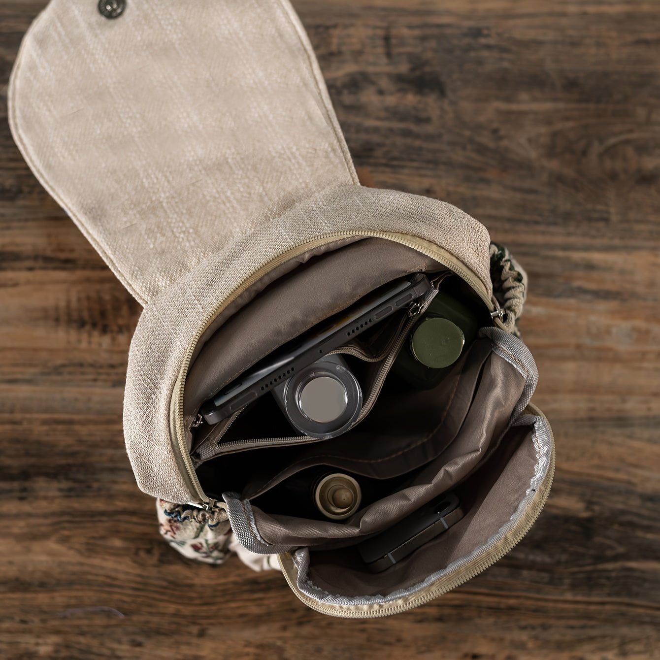 Zaino Ricamato EthnoCharm – Artistico e Pratico