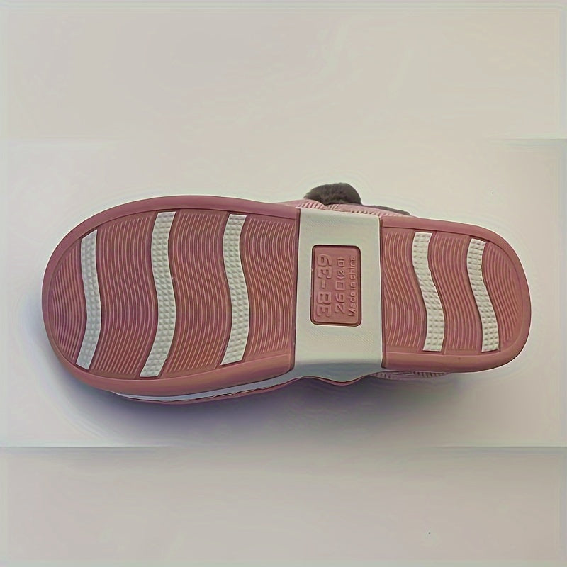 Pantofole Calde da Uomo con Motivo a Spina di Pesce – Comfort e Grip per Casa in Autunno e Inverno