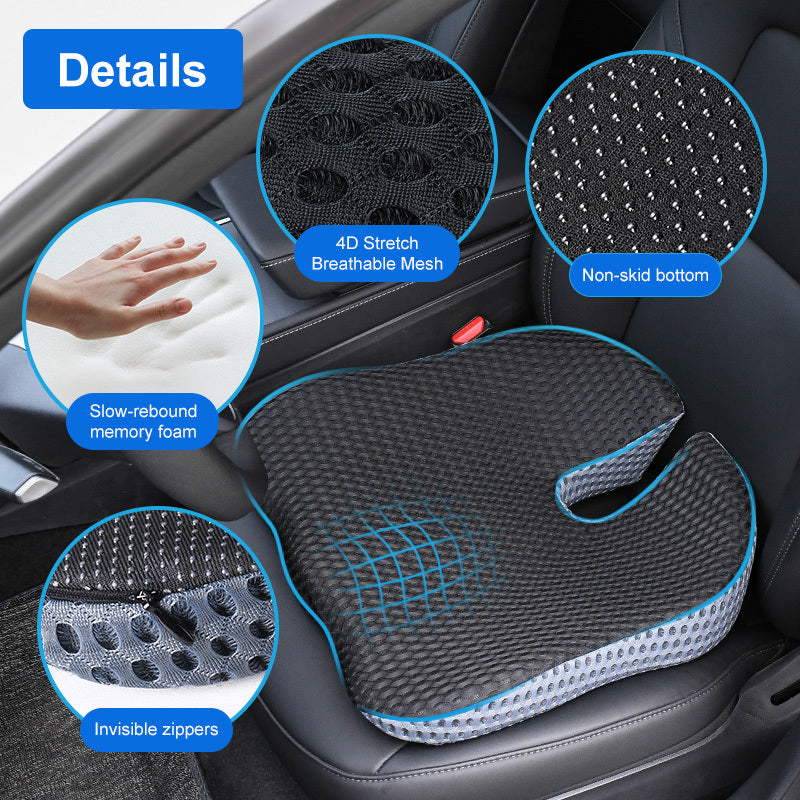 Cuscino Ergonomico Triangolare per Auto – Supporto in Schiuma Memory