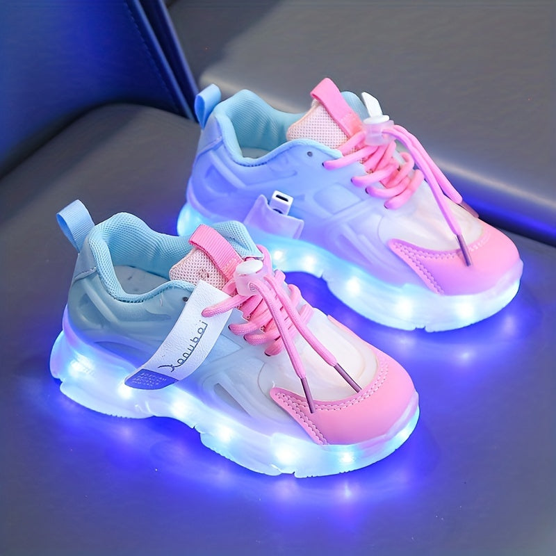 Scarpe Sneakers Illuminati per Bambini – Colorate, Illuminazione a LED per un Look Giocoso