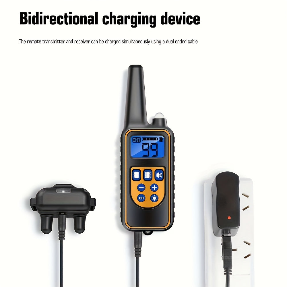 Smart Trainer Pro – Collare per cani con telecomando ricaricabile con segnale acustico e vibrazione