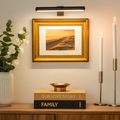 ArtGlow Wireless LED Lighting for Paintings – Rechargeable Wall Lamp with Remote Control, Dimmable Light