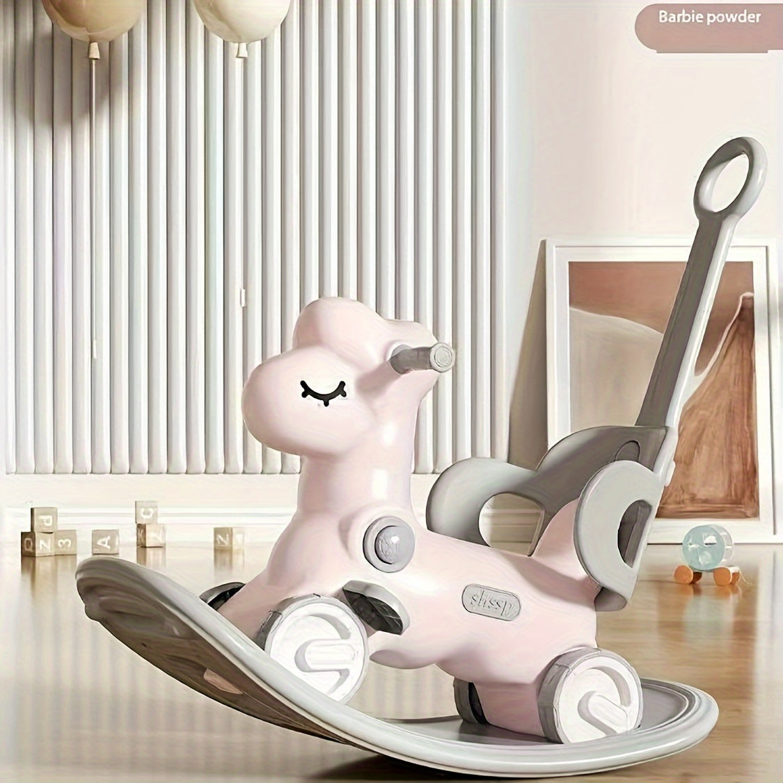 Cavallo a dondolo e bicicletta di equilibrio 2-in-1 – WobbiRider