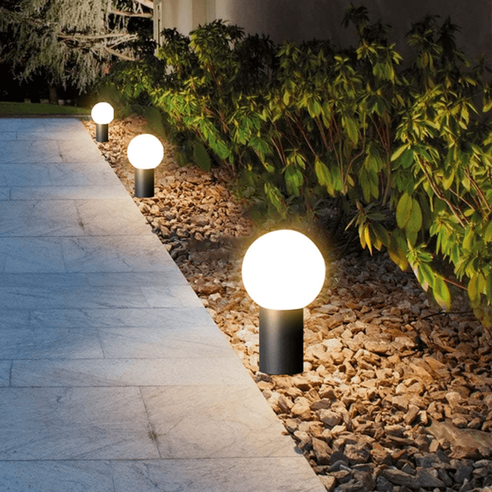 Moderna Lampada LED da Esterno - Illuminazione per Giardino e Viali