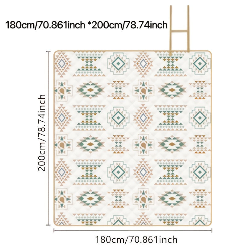 Coperta da Picnic Confortevole – Pieghevole e Resistente all'Acqua per Divertimento all'Aperto