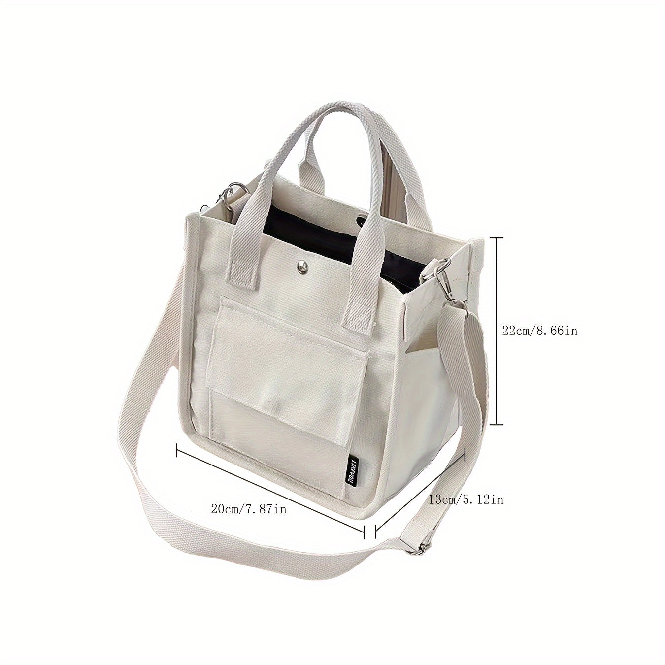 Borsa a Spalla Portatile SmartCarry – Chiusura Magnetica con Molteplici Tasche