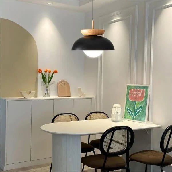 Lampada a sospensione Scandinava - Design in Legno