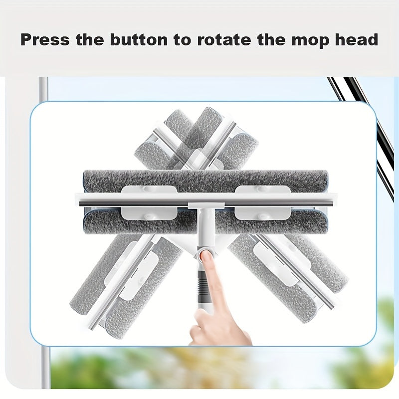 Raschietto Multifunzionale per Vetro – Ideale per Finestre, Bagni e Pavimenti
