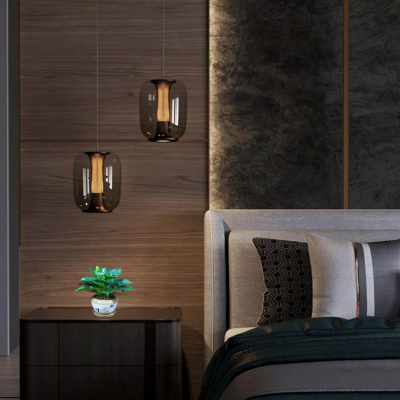 Lampada a Sospensione in Vetro Moderna - Elegante e Accogliente