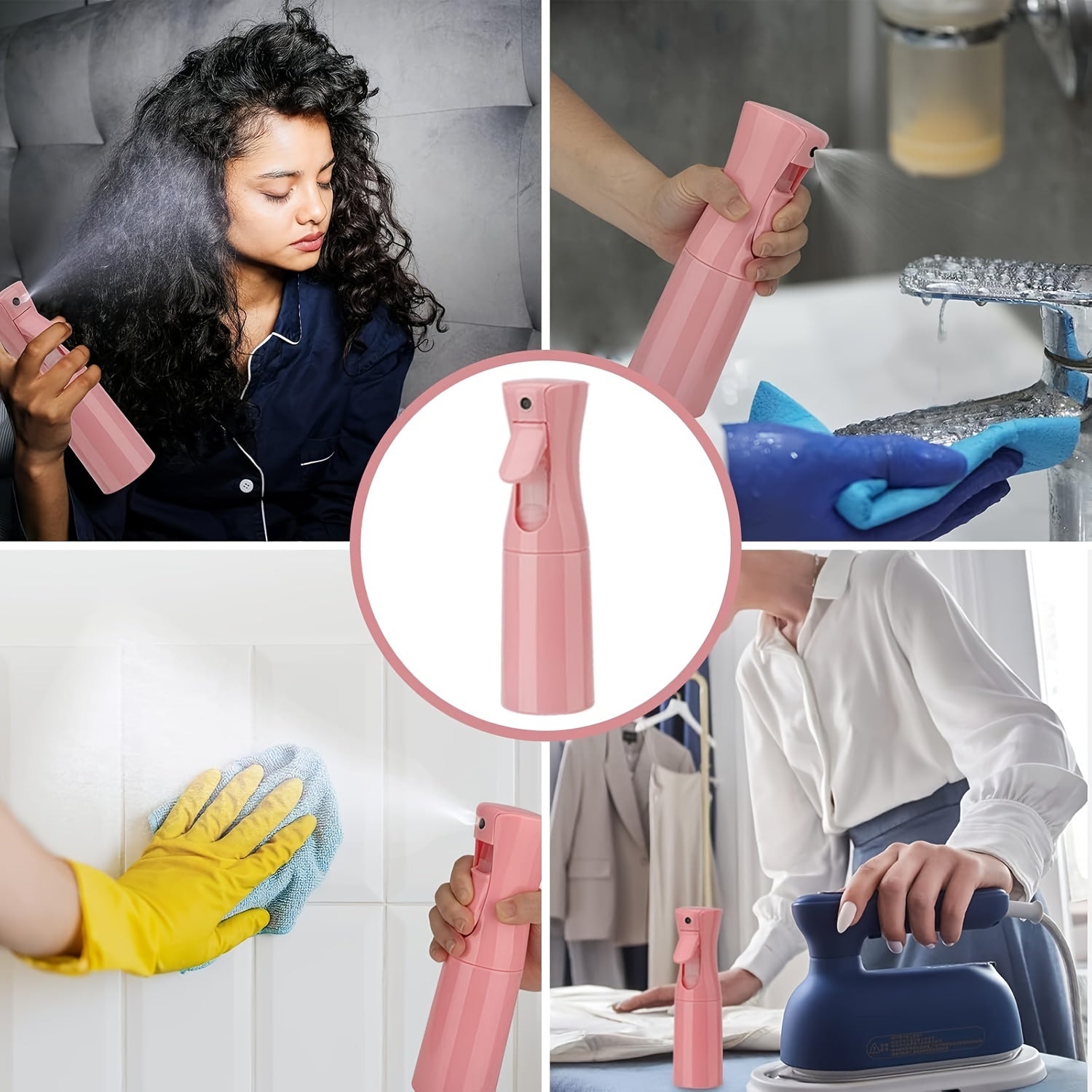 Spray Bottle a Nebbia Fine – 200ml per Precisione nella Cura dei Capelli e delle Piante