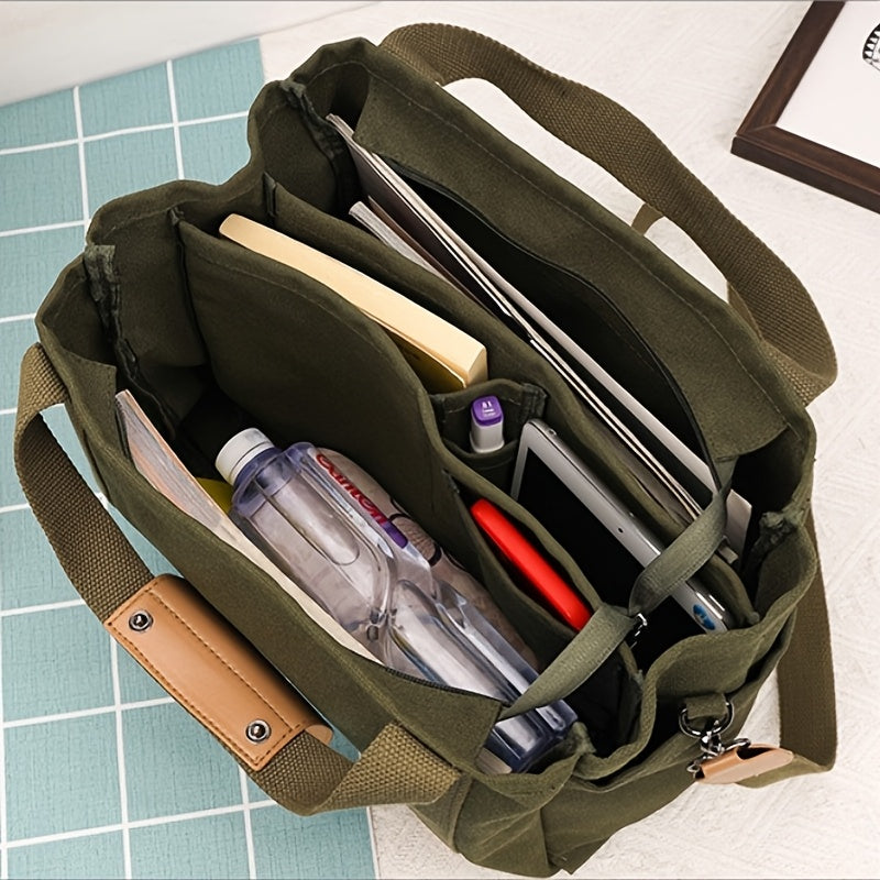 Borsa Tote da Donna ComfortCarry – Leggera con Cinghia Rimovibile e Ampio Spazio di Archiviazione