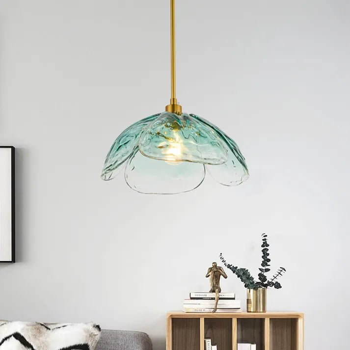 Lampada a Sospensione Foglia di Fiore - Elegante Lampada Notturna