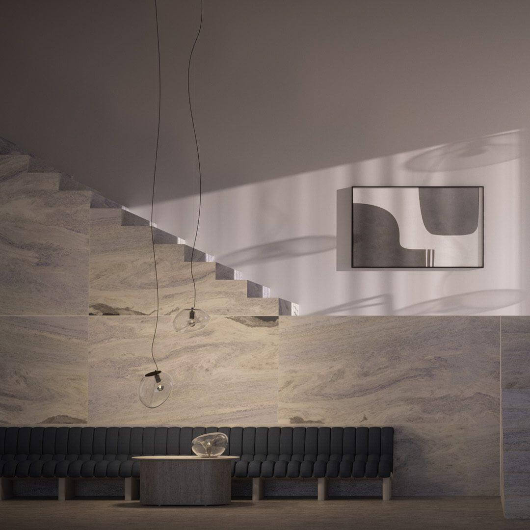 Lampada a sospensione moderna Design goccia d'acqua