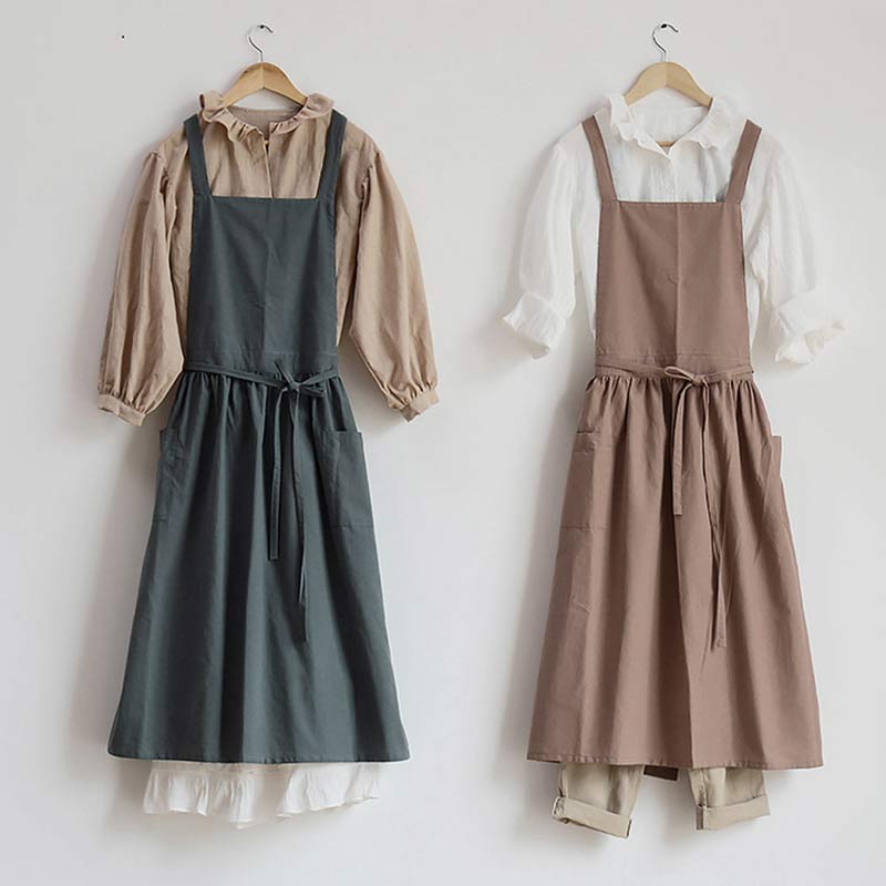 Grembiule in Cotone Impermeabile con Tasche Pratiche – ChefMate